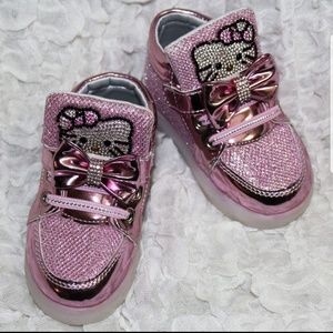 Hello kitty light up sneakers (toddler size 6)